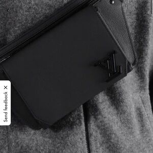 Louis Vuitton Black Men's Belt Bag